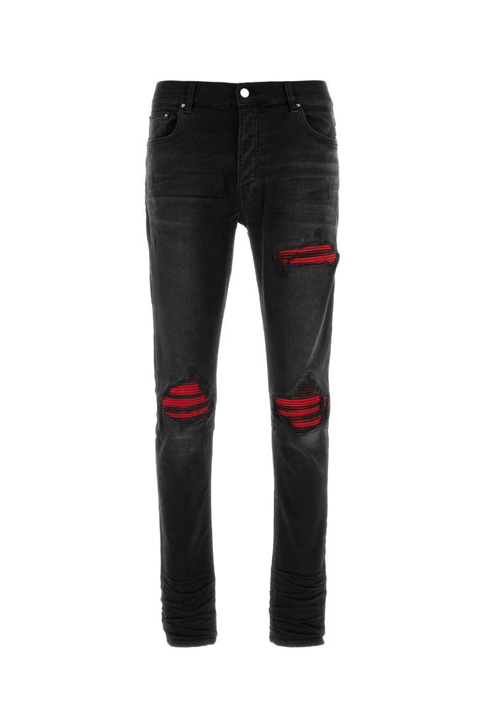 AMIRI AMIRI MX1 BLACK GOLD SKINNY JEANS - Jeans - Free