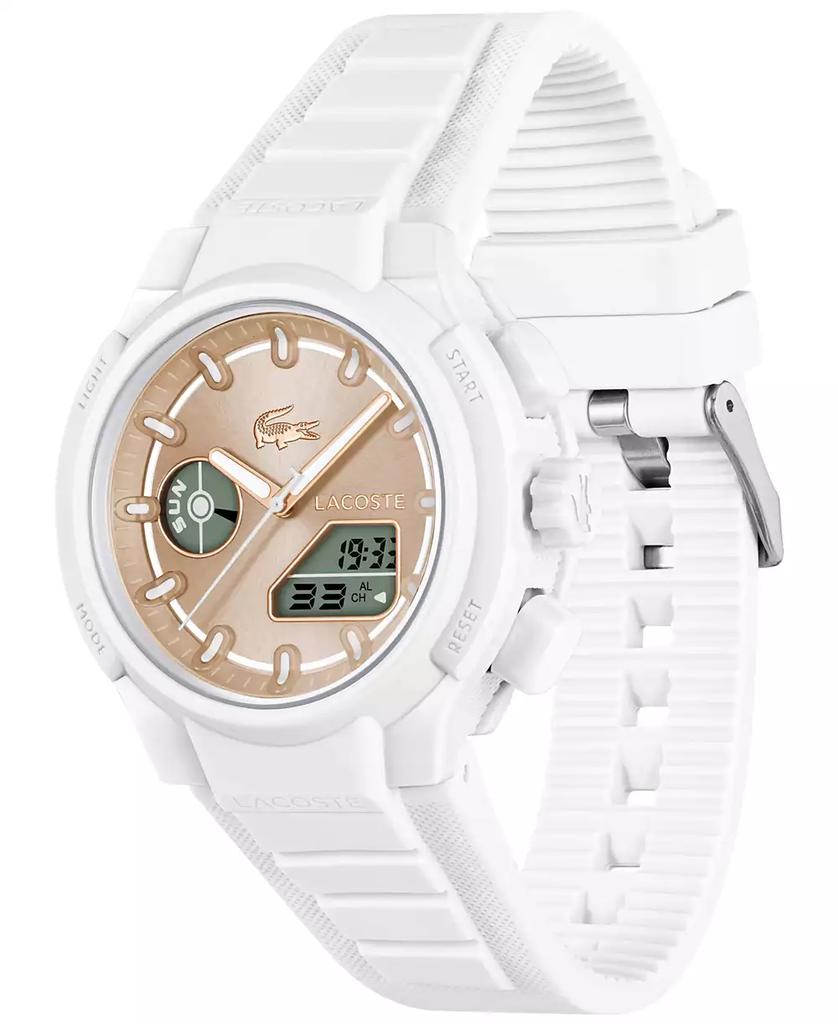 Lacoste Women's LC33 White Silicone Strap Watch