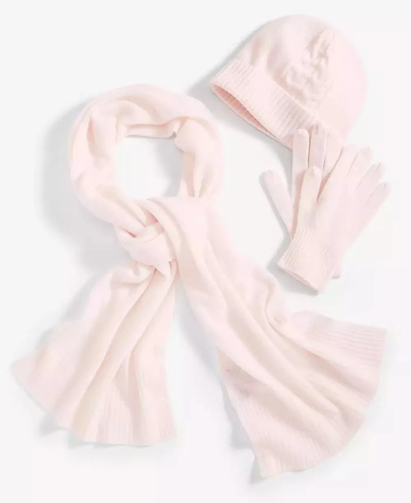 Charter Club Cashmere Hat, Gloves & Scarf Boxed Gift Set, Created for Macy's 3