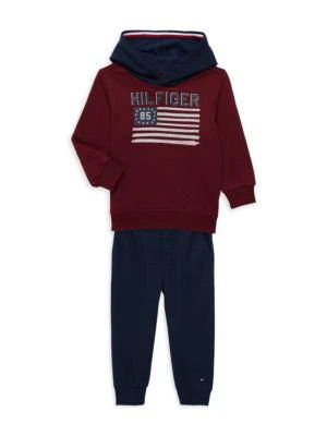 Tommy Hilfiger ​Baby Boy’s Colorblock Hoodie & Joggers Set 1