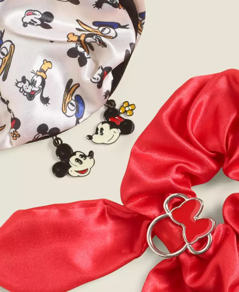 Disney | Macy's Minnie & Friends Hair Scrunchies 2-Pk. Set, Created for Macy's 3