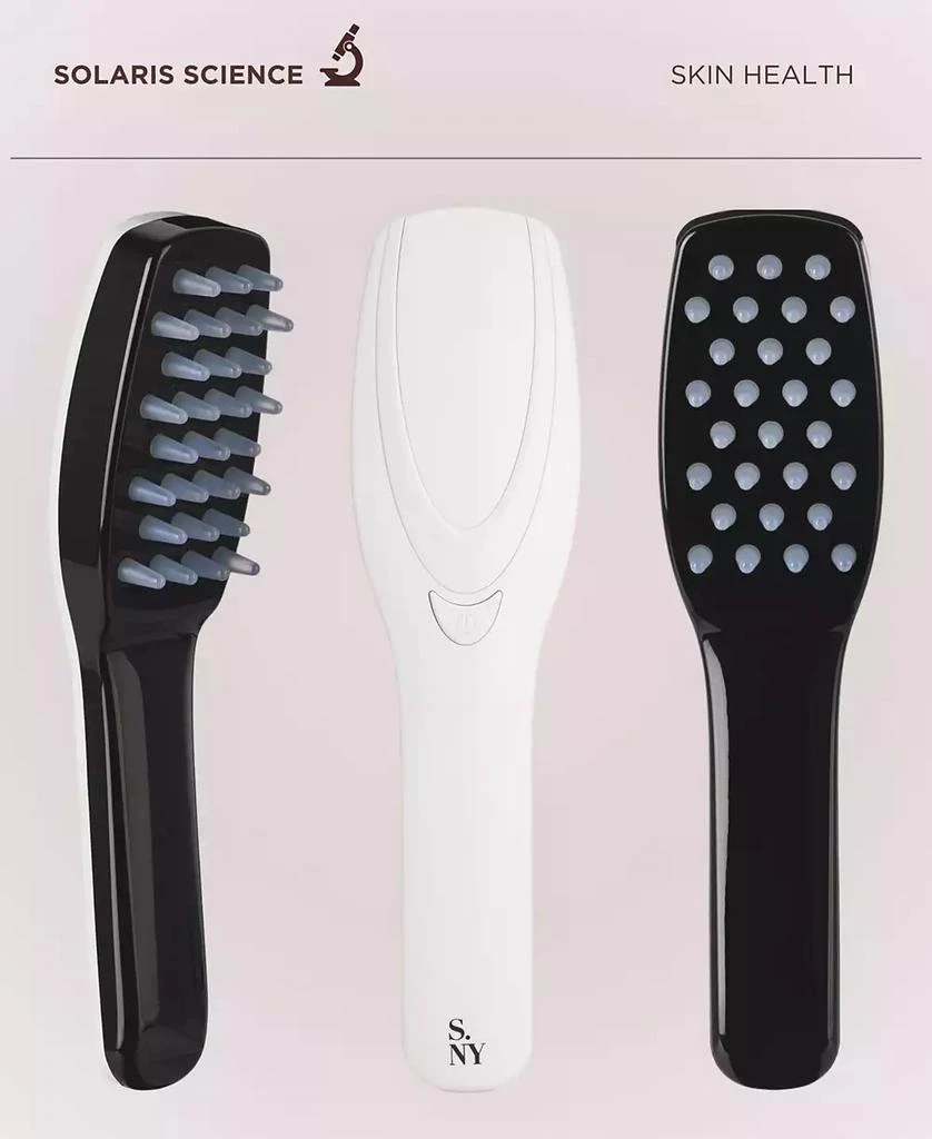 Solaris Laboratories NY Intensive Hair and Scalp LED Light Therapy Hair Brush 8