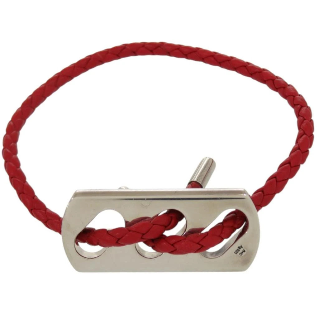 Hermes Color Leather 925 Charm Bracelet (Pre-Owned)