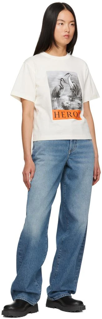 Heron Preston White 'Heron' T-Shirt 4