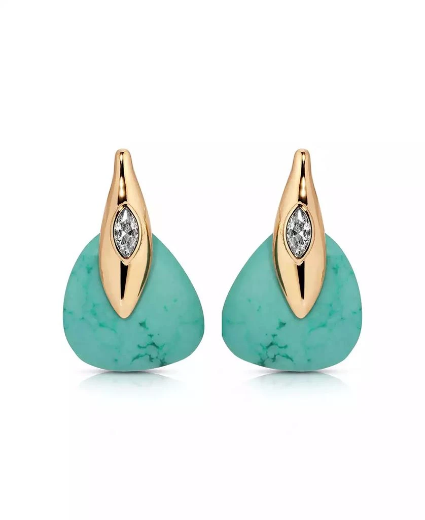 Ettika Jewelry Turquoise Solstice Drop Earrings