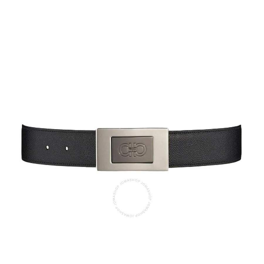 Salvatore Ferragamo Ferragamo Men's Brown Double-Sided Adjustable Gancini Belt, Brand Size 115cm 1