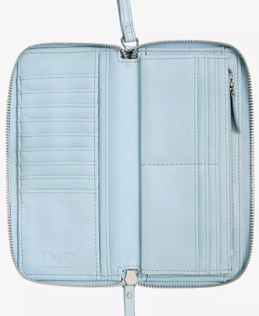INC International Hazel Zip-Around Quilt Wristlet, Exclusively at Macy's