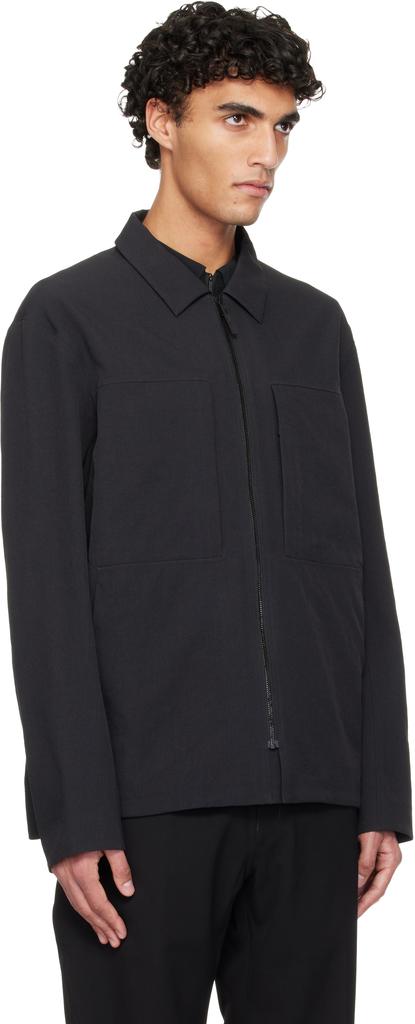 Veilance Black Mionn Softshell Overshirt