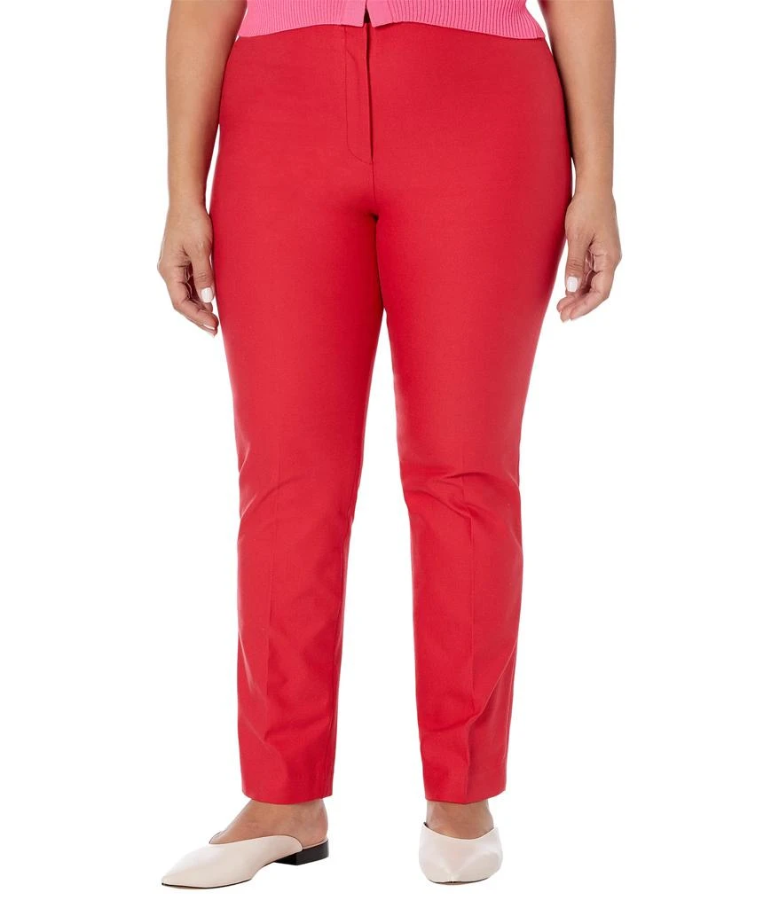 Elliott Lauren Como Stretch Cotton Front Pants with Hidden Elastic 1
