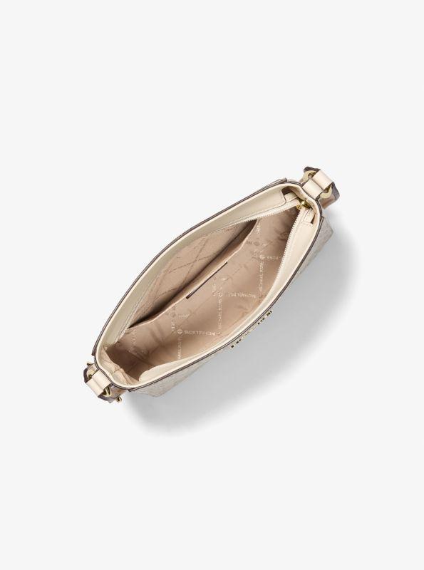 Michael Kors Jet Set Travel Small Signature Logo Messenger Bag