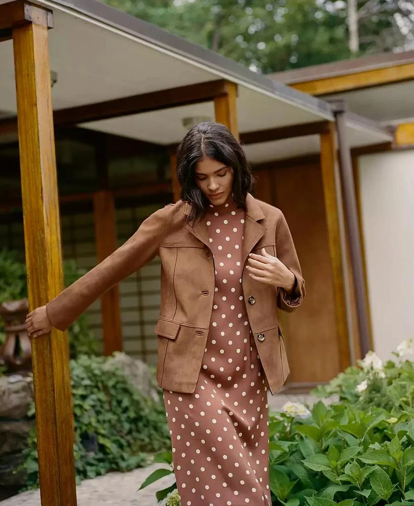 Women's Ennis Polka Dots Print Midi Dress  On Sale Now with Up to 48% Off  | Discover Exclusive Deals & Savings at BeyondStyle  Authentic French  Connection dress|women's fashion|dresses with Limited-Time