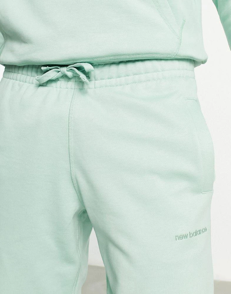 New Balance New Balance Athletics State Sweatpant in light green 3