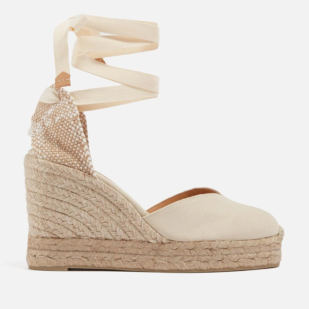 CASTAÑER Women’s Chiara Canvas Wedge Espadrilles 1