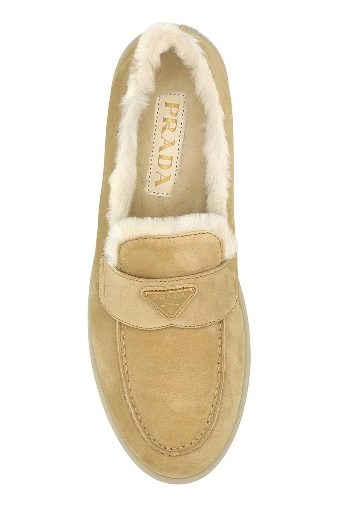 Prada Beige suede loafers 3