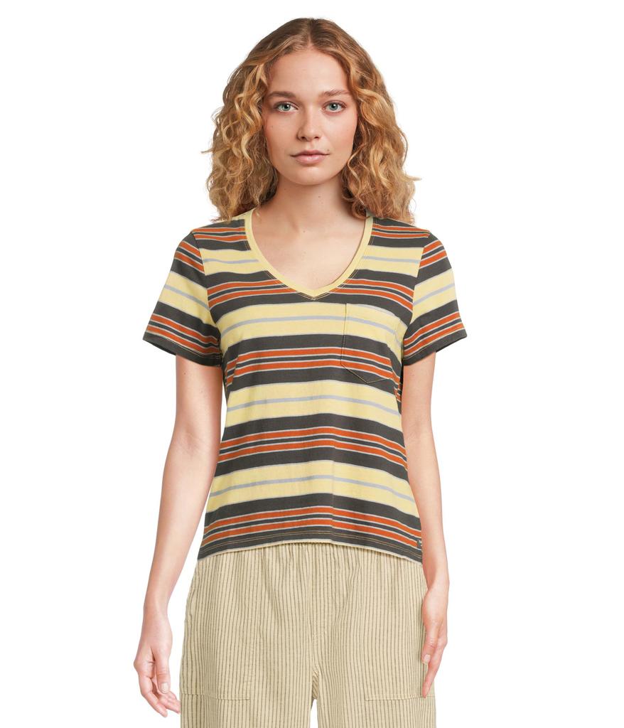Toad & Co Grom V Neck Short Sleeve Shirt