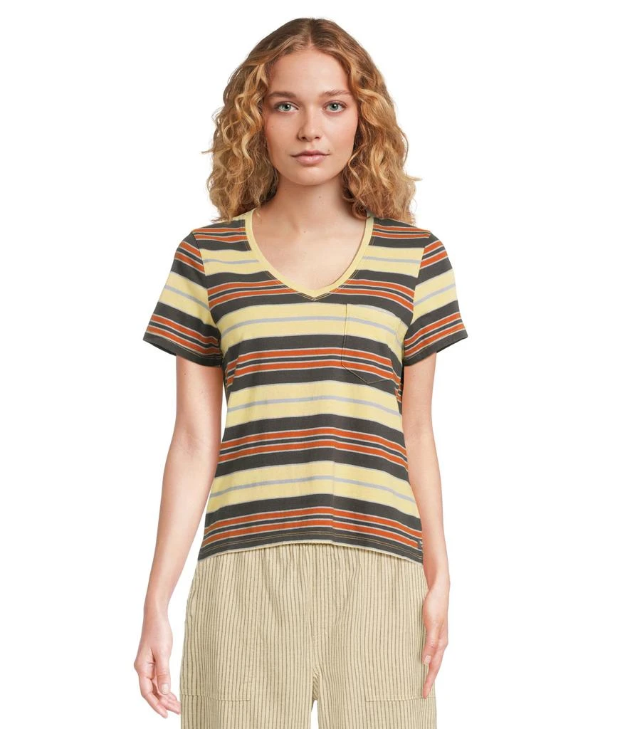 Toad & Co Grom V Neck Short Sleeve Shirt 1