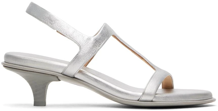 Silver Ciglio Heeled Sandals – On Sale Now with Up to 79  display picture 1