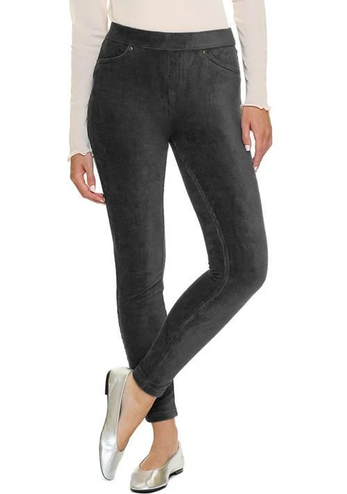 Hue Womens Straight Up Cool Corduroy Leggings 1
