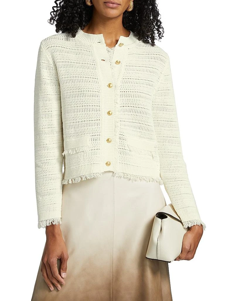 Kobi Halperin Taza Linen-Cotton Cardigan 3