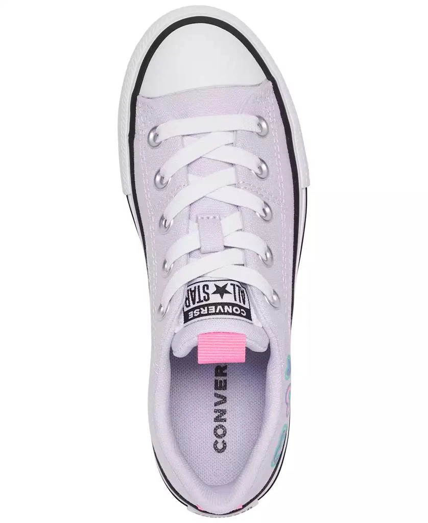 Converse Little Girls Chuck Taylor All Star Happy Hearts Low Top Casual Sneakers from Finish Line 3