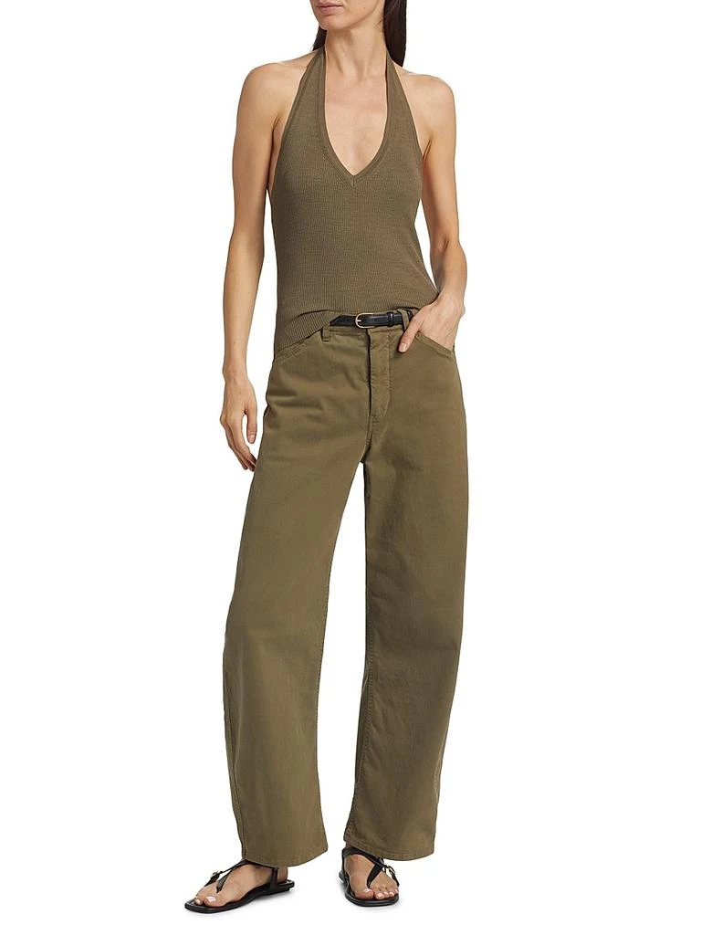 Nili Lotan Ivey Silk Knit Halter Top 2