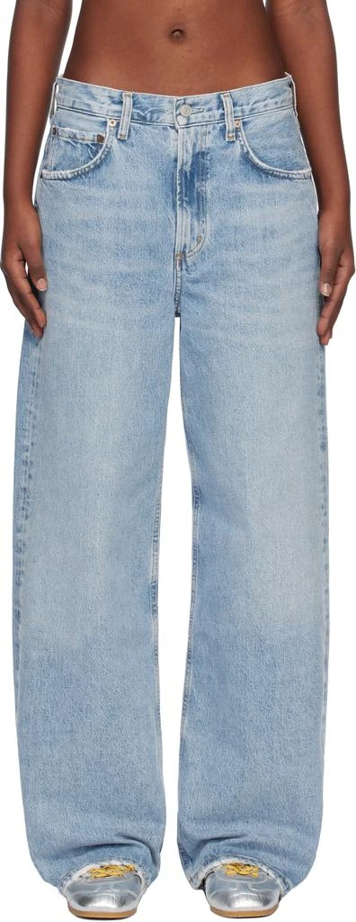 AGOLDE Blue Low Curve Jeans 1