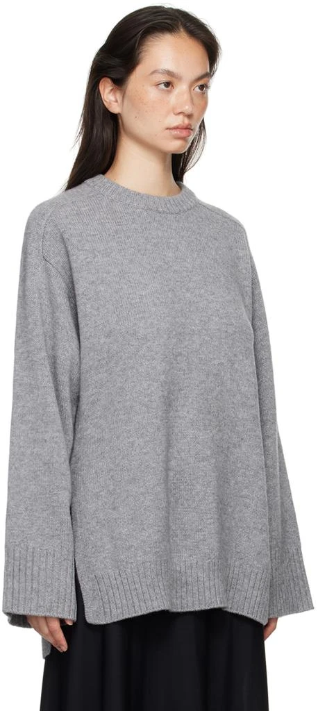 Loulou Studio Gray Safi Sweater 2