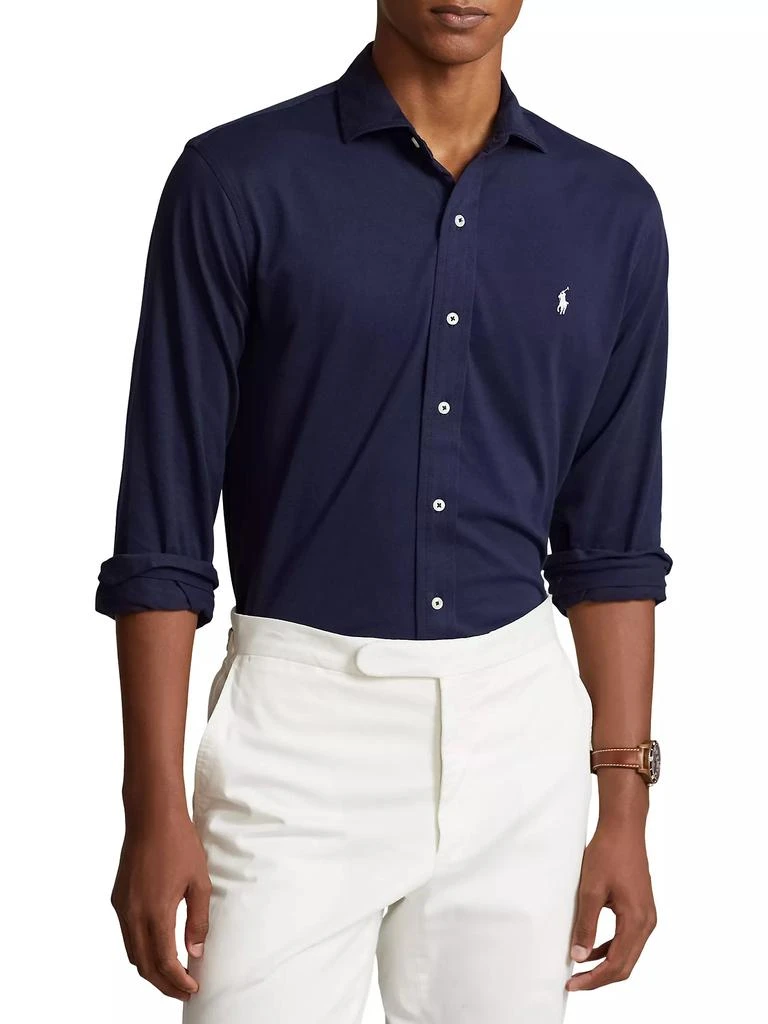 Ralph Lauren Cotton Button-Front Shirt 3
