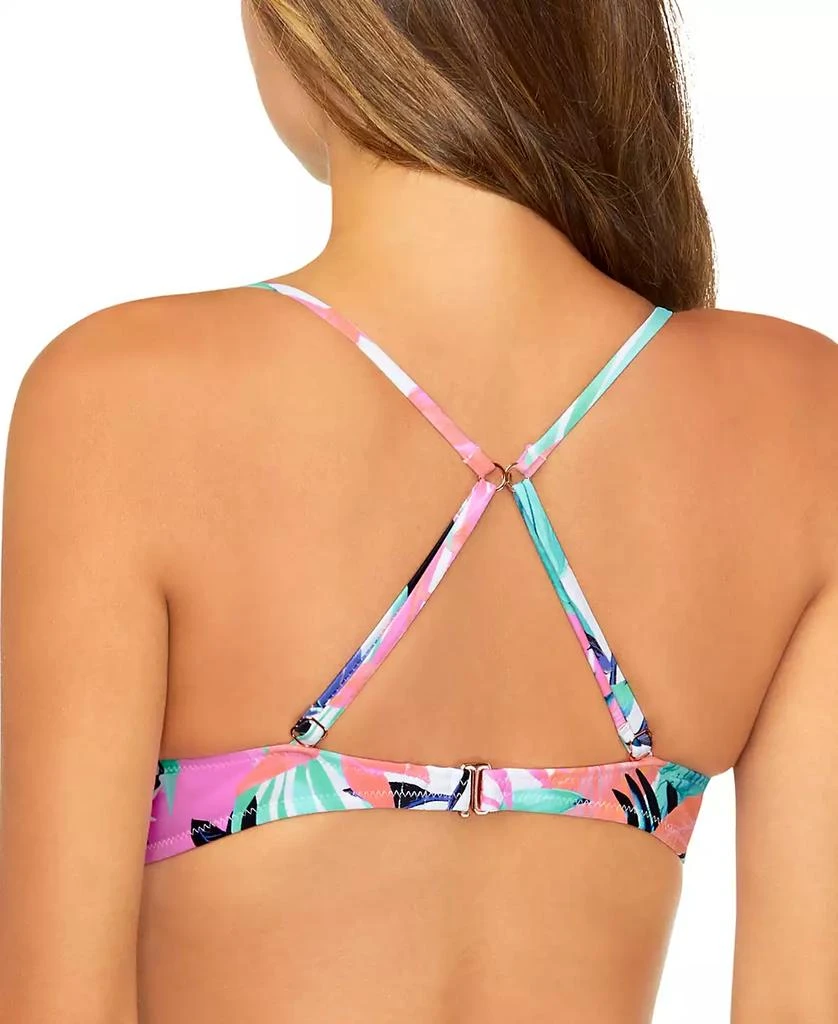 RAISINS Juniors' Moonshadow Printed Bikini Top 3