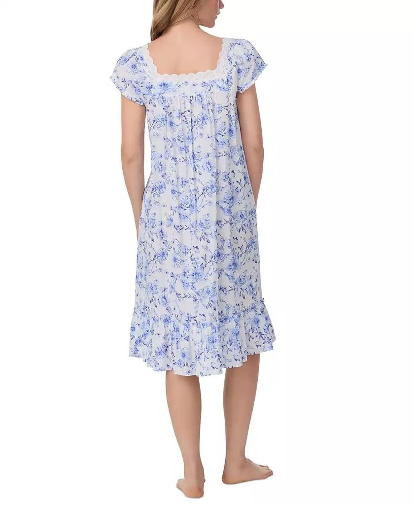 Eileen West Women
s Floral Cap-Sleeve Waltz Nightgown 2
