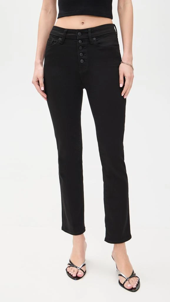 Good American Good Legs Straight Jeans 6