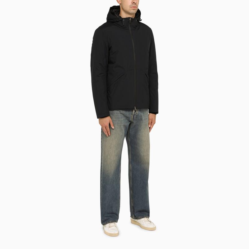 Herno Blue padded nylon parka