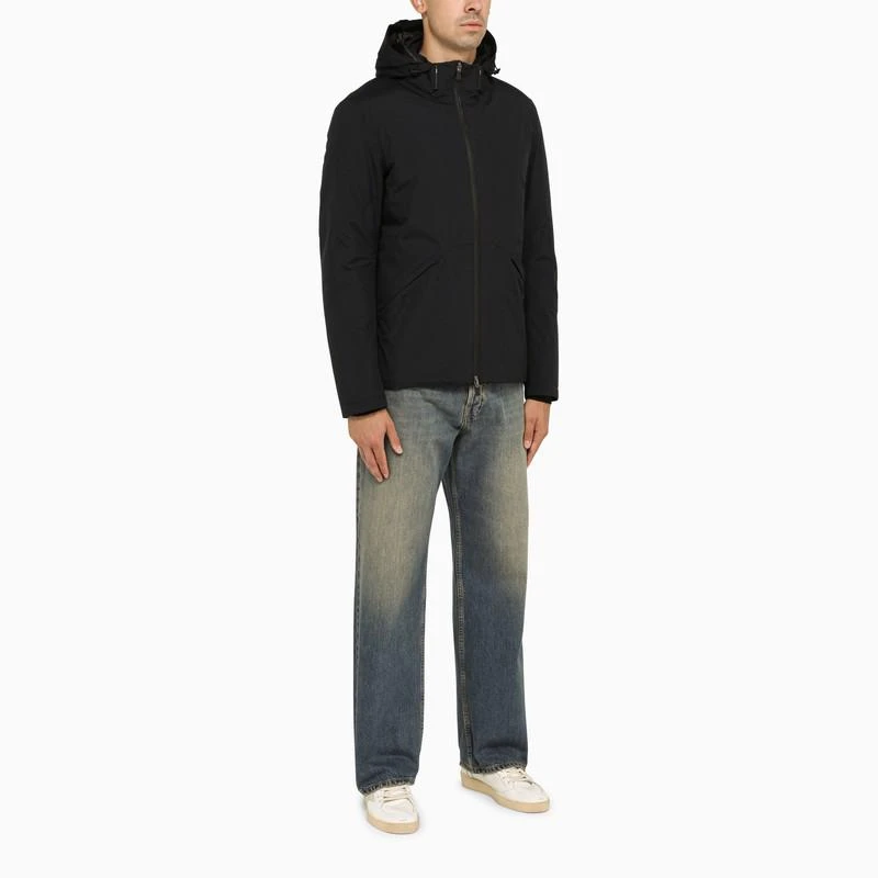 Herno Blue padded nylon parka 2