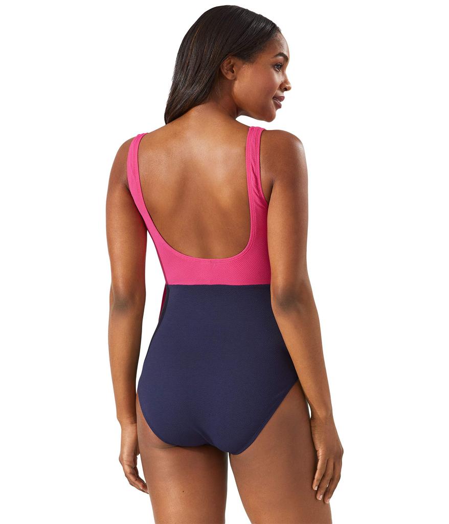 Tommy Bahama Island Cays Color-Block One-Piece