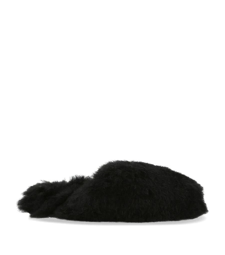 Yves Salomon Lambskin Slippers 1