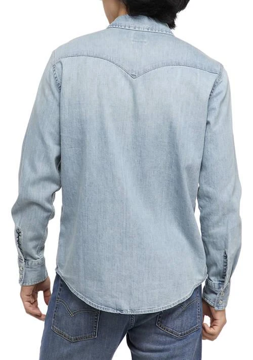 Levi's S Standard Red Cast Stonewash Classic Western Shirt 2