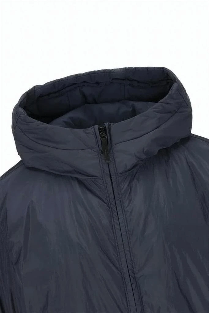 Stone Island Padded Jacket with High Collar and Front Zip by 3