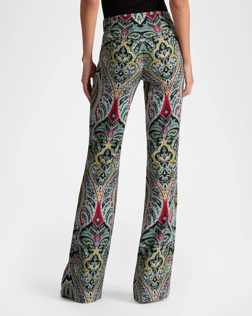 Alice + Olivia Teeny Paisley Bootcut Pants 3