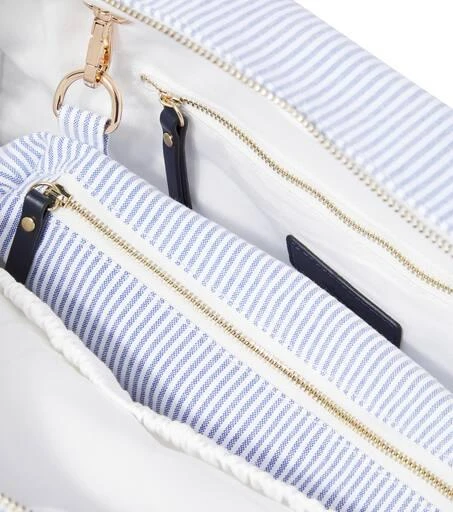 Chloé Logo striped diaper bag 2