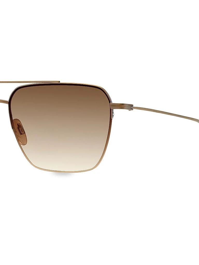 Barton Perreira 55MM Aviator Gradient Sunglasses 4