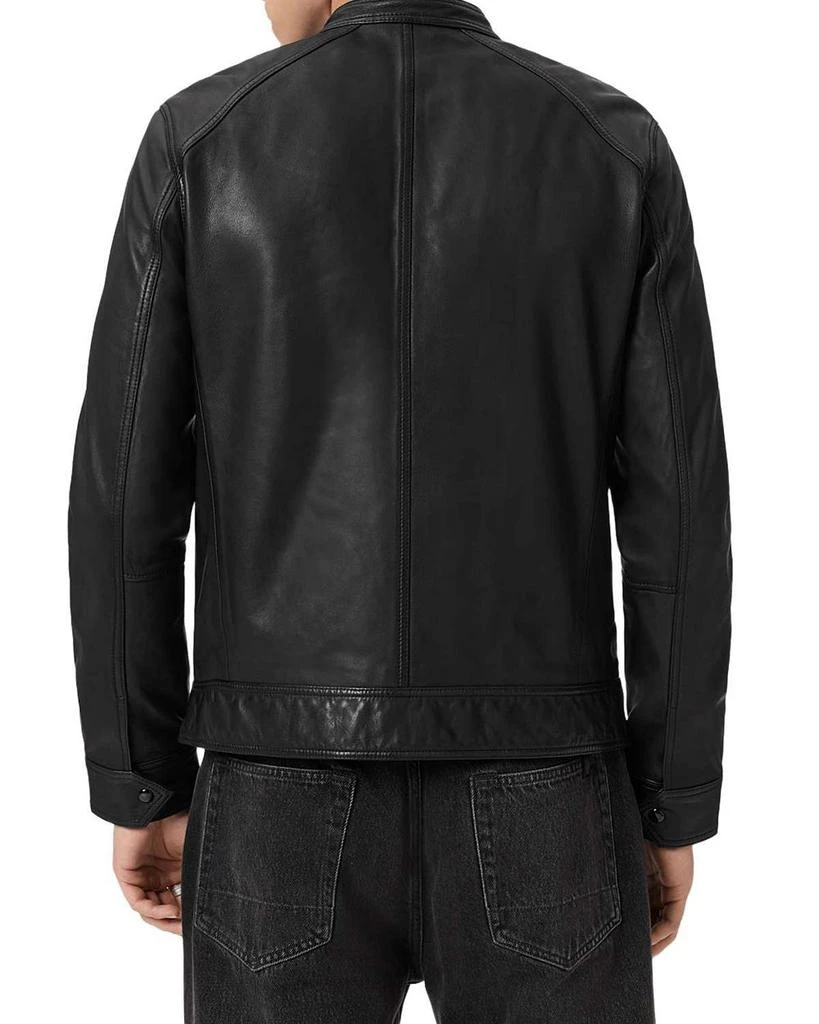 ALL SAINTS Holt Leather Jacket 5