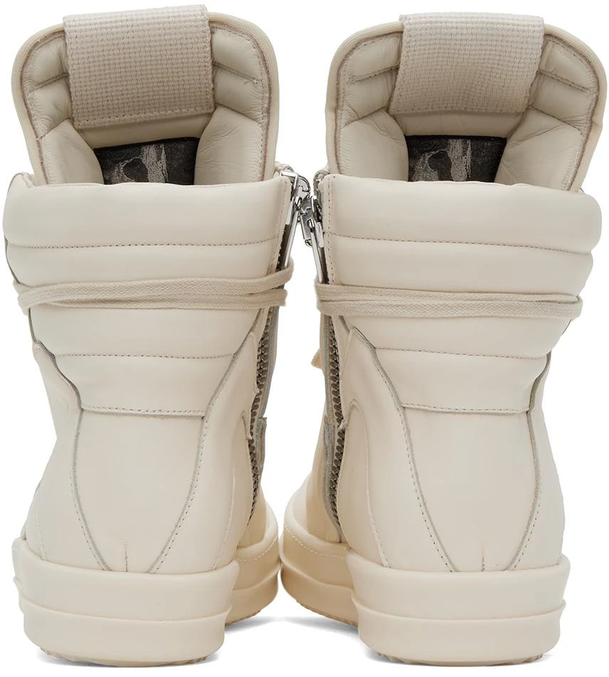Rick Owens Off-White Geobasket Sneakers 2