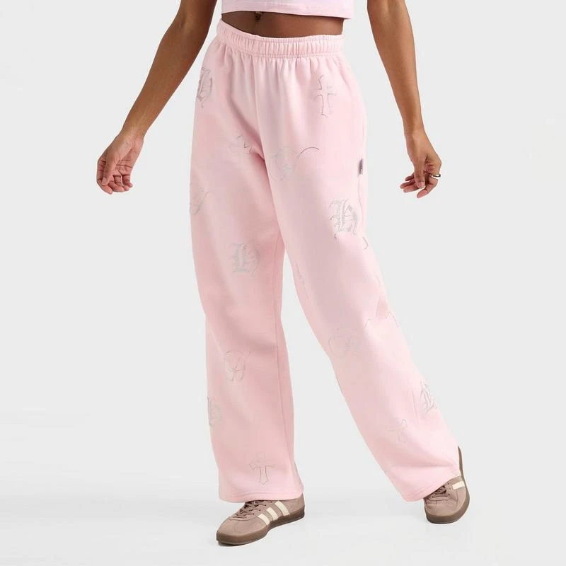 Hoodrich Women's Hoodrich Crystal Wide Leg Jogger Pants 3