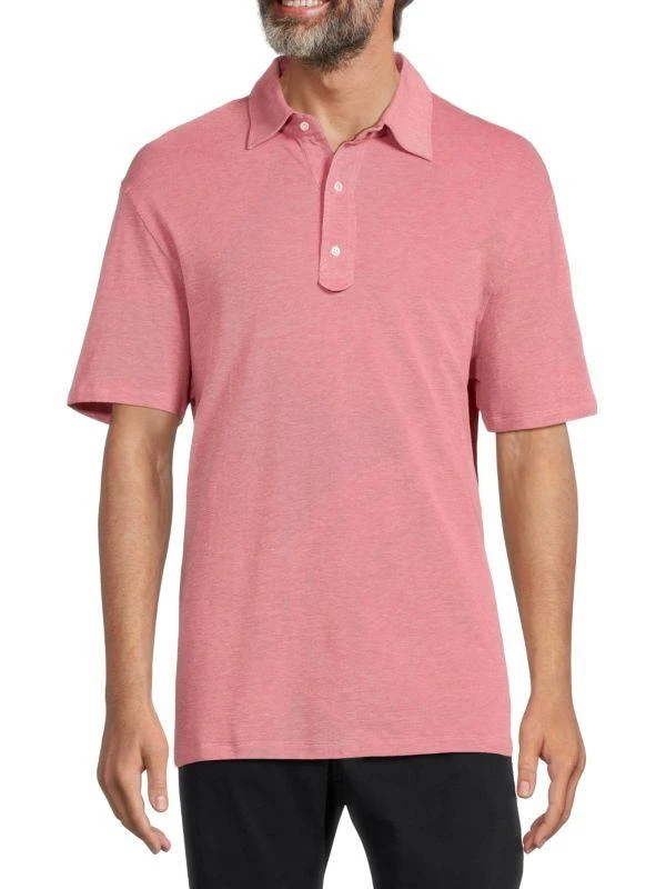 Isaia Slim-Fit Cotton Piqué Polo 1