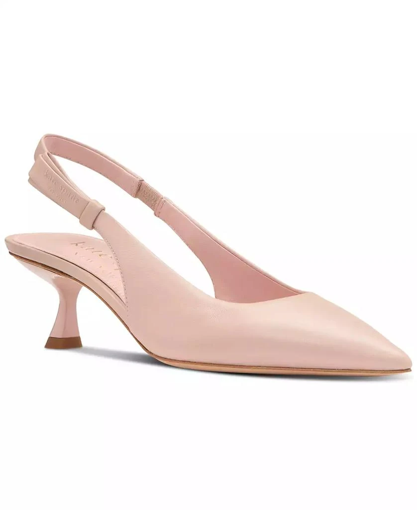 Kate Spade Women's Riley Slingback Kitten-Heel Pumps 6