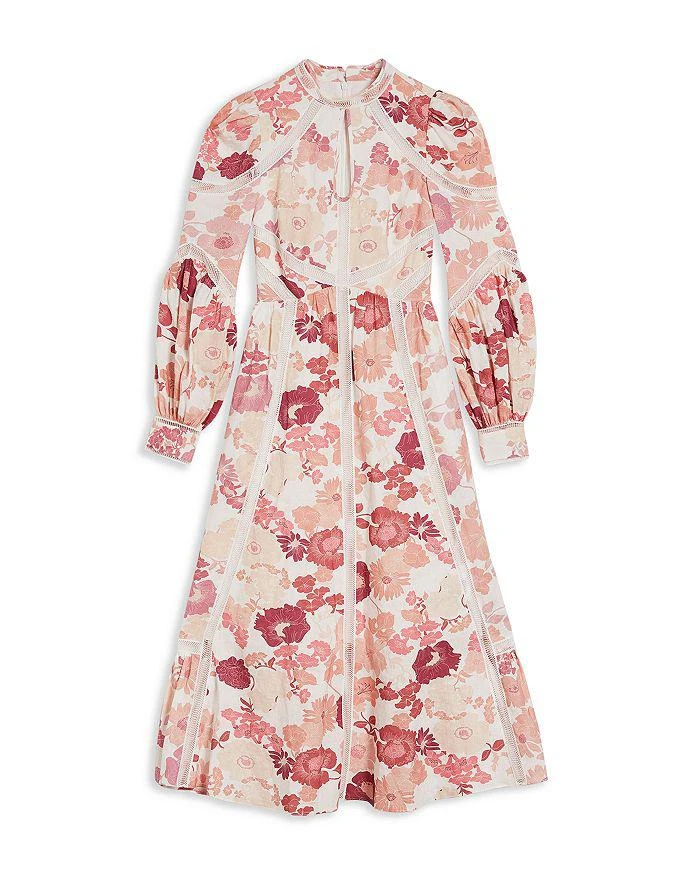 Ted Baker London Denissa Linen Midi Dress 4