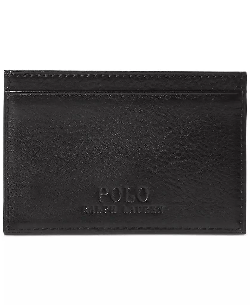 Ralph Lauren Men's Pebbled Leather Card Case 2