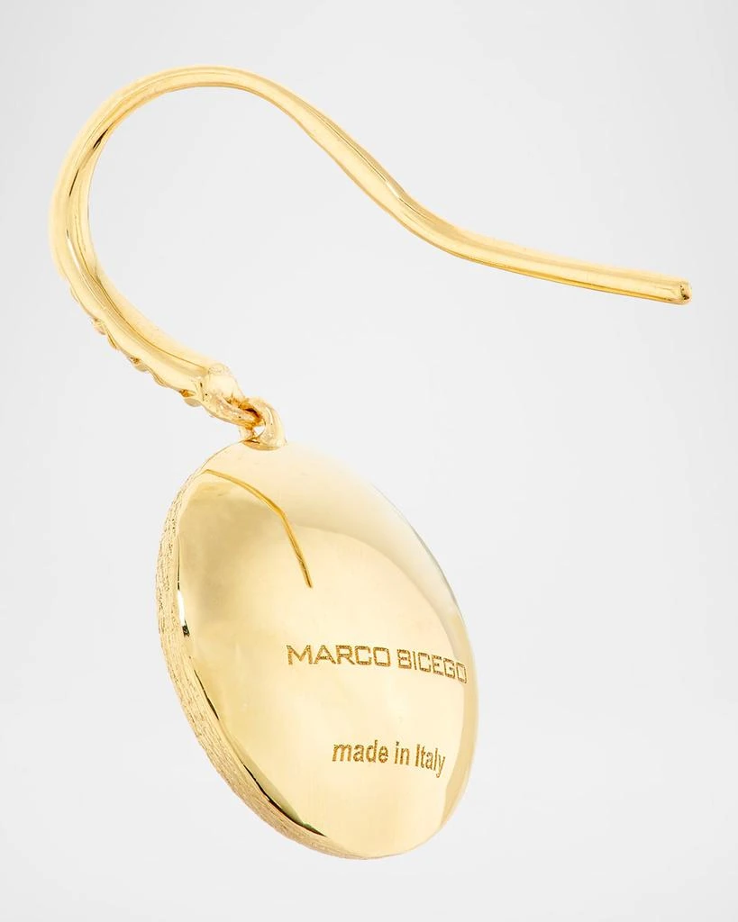 Marco Bicego Jaipur Color 18K Gold Blue Topaz Earrings with Diamonds 4