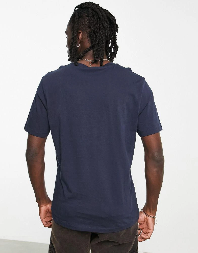 Hugo Boss Hugo Dero small logo t-shirt in navy 2