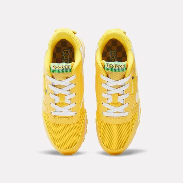 Reebok Reebok x Sonic 3 Classic Leather Step 'N' Flash Shoes - Preschool 5